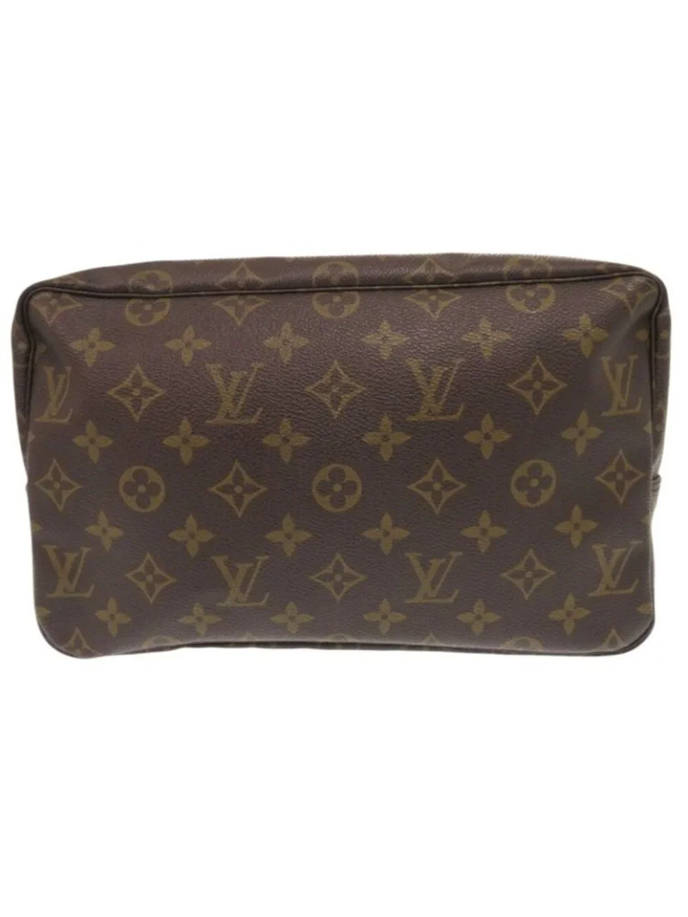Louis Vuitton Trousse Toilette 28 Monogram Brown Second Bag 0903